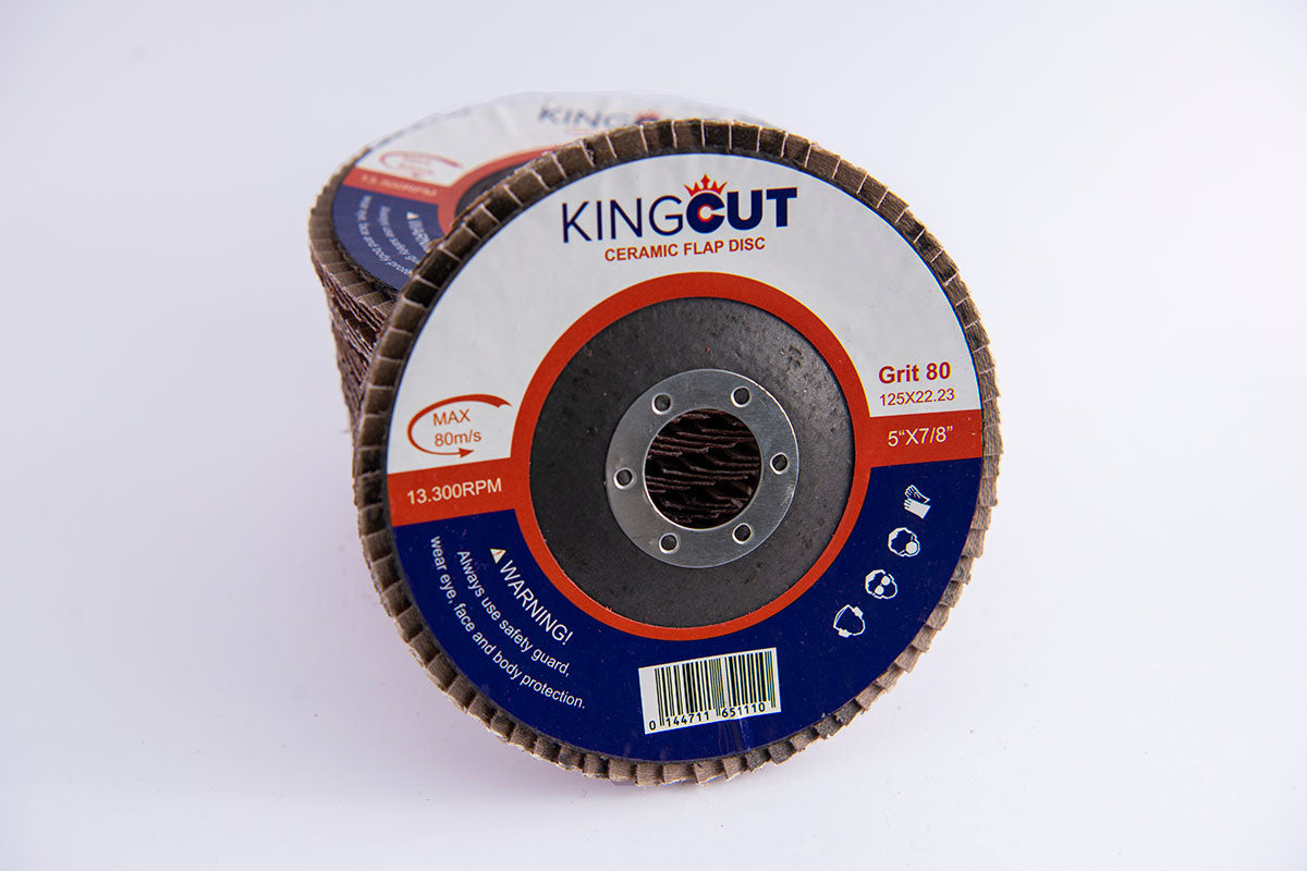 125mm Ceramic Flap Disc - 10 pack – Shed Shop Australia
