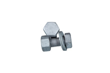 Load image into Gallery viewer, HDG 16x45 Frame Bolt &amp; Nut &amp; 2xWasher set GR8.8 - Box of 100
